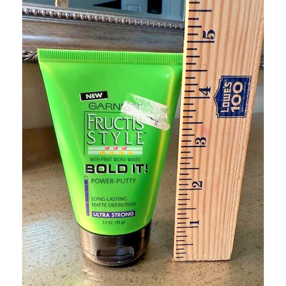 Garnier Fructis Style BOLD IT! Power-Putty Long Last STYLE ULTRA STRONG 3.4oz - Picture 3 of 5